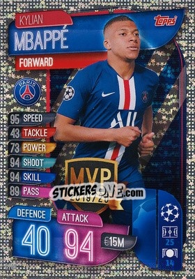 Cromo Kylian Mbappé