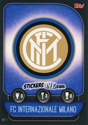 Sticker Team badge - UEFA Champions League 2019-2020. Match Attax. Italy n. INT1 - Topps