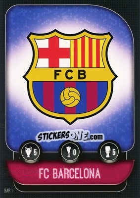 Sticker Team badge - UEFA Champions League 2019-2020. Match Attax. Italy n. BAR1 - Topps