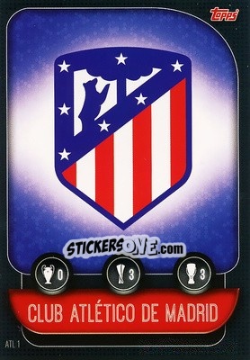 Sticker Team badge - UEFA Champions League 2019-2020. Match Attax. Italy n. ATL1 - Topps