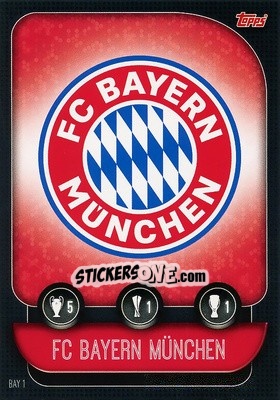 Sticker Team badge - UEFA Champions League 2019-2020. Match Attax. Italy n. BAY1 - Topps