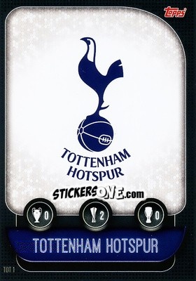 Sticker Team badge - UEFA Champions League 2019-2020. Match Attax. Italy n. TOT1 - Topps