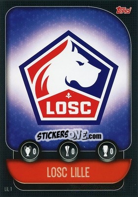 Sticker Team badge - UEFA Champions League 2019-2020. Match Attax. Italy n. LIL1 - Topps