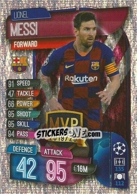 Sticker Lionel Messi