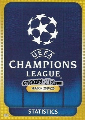 Figurina Statistics - UEFA Champions League 2019-2020. Match Attax. Italy - Topps