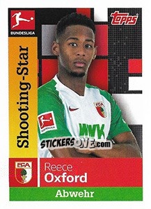Sticker Reece Oxford - German Football Bundesliga 2019-2020 n. 8 - Topps