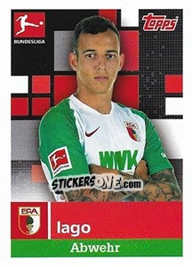 Sticker Iago - German Football Bundesliga 2019-2020 - Topps