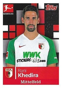 Sticker Rani Khedira - German Football Bundesliga 2019-2020 - Topps