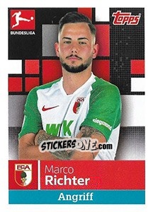 Sticker Marco Richter - German Football Bundesliga 2019-2020 n. 15 - Topps