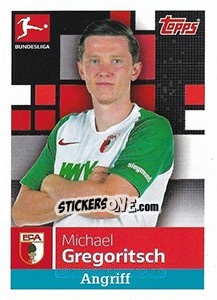 Cromo Michael Gregoritsch - German Football Bundesliga 2019-2020 - Topps