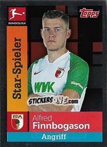 Sticker Alfred Finnbogason - German Football Bundesliga 2019-2020 - Topps