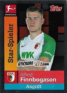 Sticker Alfred Finnbogason - German Football Bundesliga 2019-2020 n. 18 - Topps