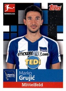 Sticker Marko Grujic - German Football Bundesliga 2019-2020 - Topps