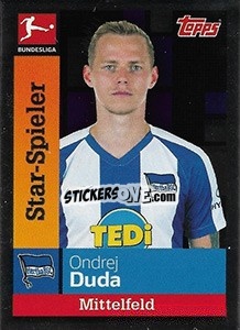 Sticker Ondrej Duda - German Football Bundesliga 2019-2020 n. 29 - Topps