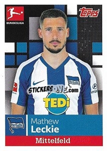 Sticker Mathew Leckie - German Football Bundesliga 2019-2020 n. 30 - Topps