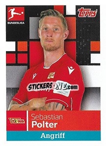 Sticker Sebastian Polter - German Football Bundesliga 2019-2020 n. 48 - Topps