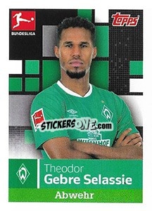 Sticker Theodor Gebre Selassie - German Football Bundesliga 2019-2020 - Topps