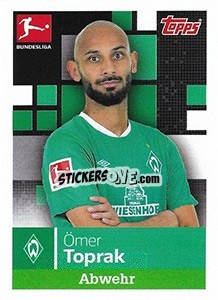 Cromo Ömer Toprak - German Football Bundesliga 2019-2020 - Topps