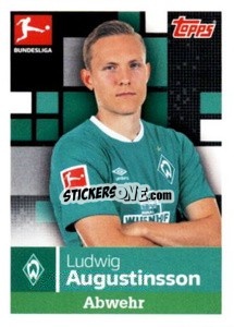 Cromo Ludwig Augustinsson - German Football Bundesliga 2019-2020 - Topps
