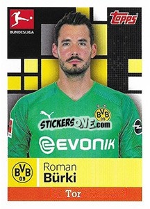 Sticker Roman Bürki - German Football Bundesliga 2019-2020 n. 65 - Topps