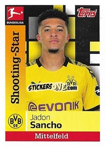 Figurina Jadon Sancho - German Football Bundesliga 2019-2020 - Topps
