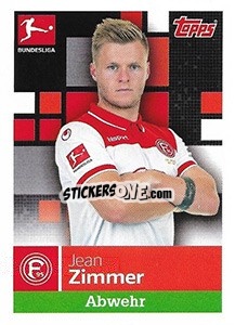 Cromo Jean Zimmer - German Football Bundesliga 2019-2020 - Topps