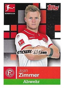 Sticker Jean Zimmer