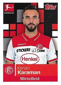 Sticker Kenan Karaman - German Football Bundesliga 2019-2020 - Topps