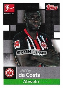 Sticker Danny da Costa - German Football Bundesliga 2019-2020 - Topps