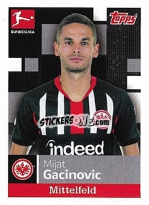 Cromo Mijat Gacinovic - German Football Bundesliga 2019-2020 - Topps