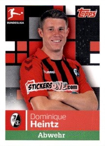 Sticker Dominique Heintz - German Football Bundesliga 2019-2020 - Topps