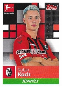 Cromo Robin Koch - German Football Bundesliga 2019-2020 - Topps