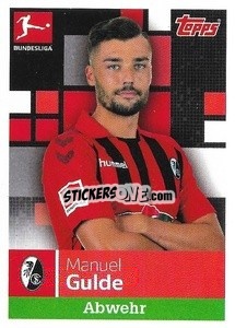 Cromo Manuel Gulde - German Football Bundesliga 2019-2020 - Topps