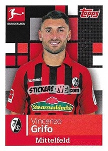 Sticker Vincenzo Grifo - German Football Bundesliga 2019-2020 - Topps