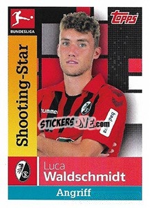 Sticker Luca Waldschmidt - German Football Bundesliga 2019-2020 - Topps