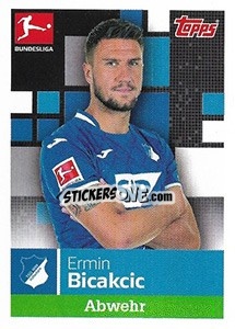 Sticker Ermin Bicakcic - German Football Bundesliga 2019-2020 n. 127 - Topps