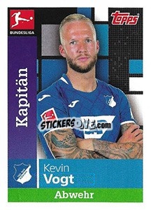 Sticker Kevin Vogt - German Football Bundesliga 2019-2020 - Topps