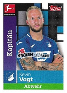 Sticker Kevin Vogt - German Football Bundesliga 2019-2020 n. 128 - Topps