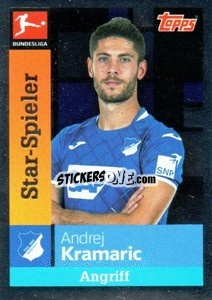 Sticker Andrej Kramaric - German Football Bundesliga 2019-2020 - Topps