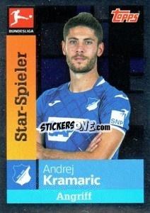 Sticker Andrej Kramaric - German Football Bundesliga 2019-2020 n. 135 - Topps