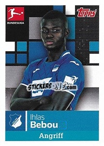Sticker Ihlas Bebou - German Football Bundesliga 2019-2020 n. 136 - Topps