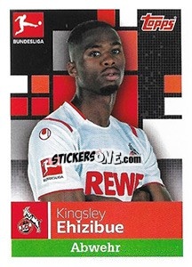 Sticker Kingsley Ehizibue - German Football Bundesliga 2019-2020 - Topps