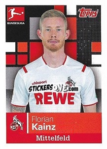 Sticker Florian Kainz - German Football Bundesliga 2019-2020 - Topps