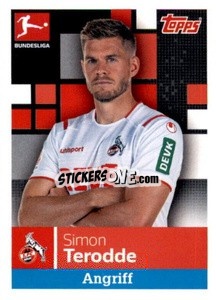 Sticker Simon Terodde - German Football Bundesliga 2019-2020 - Topps