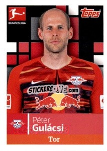 Sticker Péter Gulacsi - German Football Bundesliga 2019-2020 n. 155 - Topps