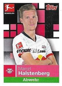 Sticker Marcel Halstenberg - German Football Bundesliga 2019-2020 - Topps