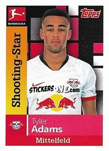 Sticker Tyler Adams - German Football Bundesliga 2019-2020 - Topps