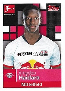 Sticker Amadou Haidara - German Football Bundesliga 2019-2020 - Topps