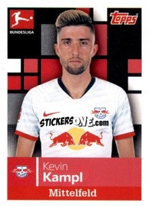 Sticker Kevin Kampl - German Football Bundesliga 2019-2020 n. 164 - Topps