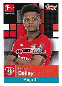 Sticker Leon Bailey - German Football Bundesliga 2019-2020 - Topps